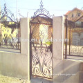 Decorative and popular wrought iron fence designs